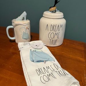 Rae Dunn Princess Collection Cinderella Bundle